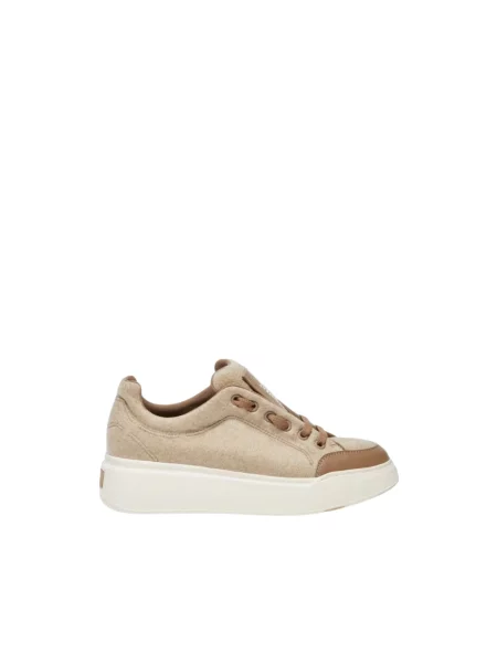 Sneakersy Max Mara beżowe