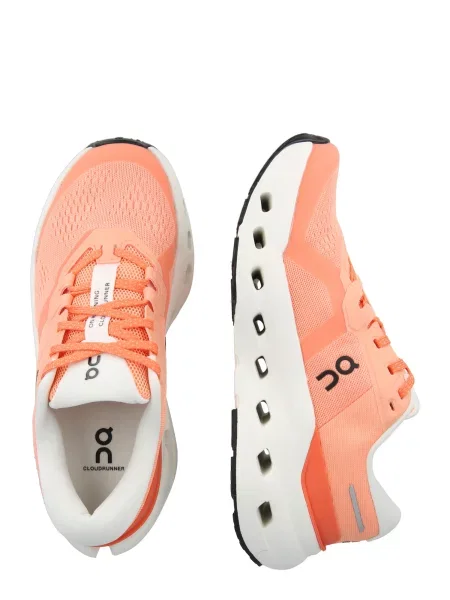 On Bežecká obuv Cloudrunner 3 koralová / tmavooranžová čierna