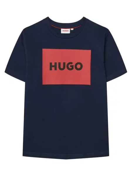 HUGO T-Shirt D Σκούρο μπλε
