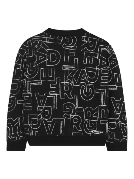 Bluza dziecięca Karl Lagerfeld czarna
