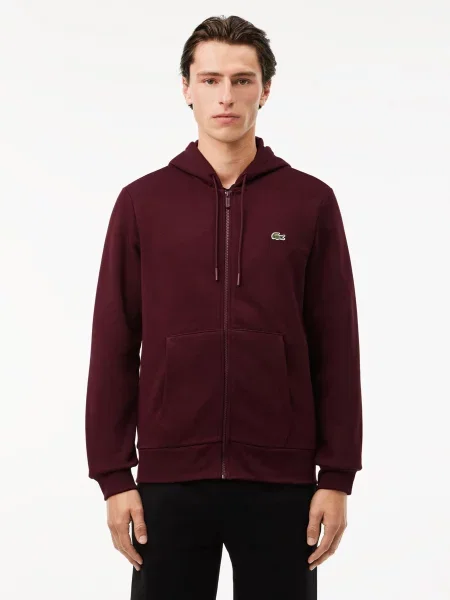 Свитер Lacoste бордовый