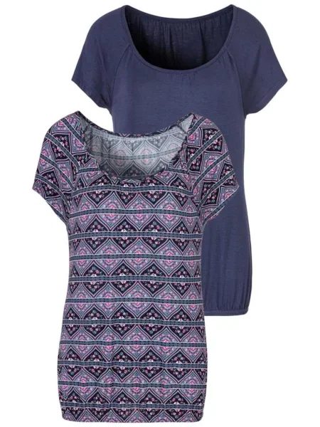 LASCANA Tricou albastru