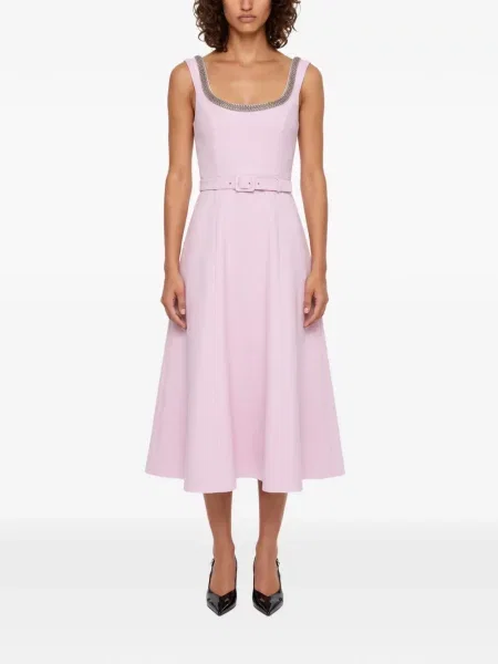 Rochie midi Rebecca Vallance roz
