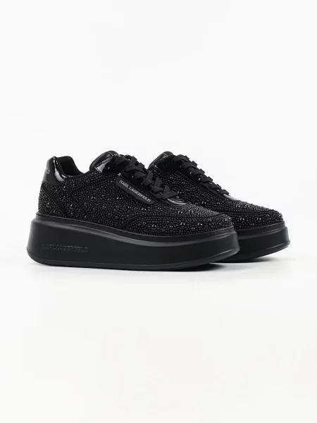 KARL LAGERFELD Sneakersy Anakapri Pearl Krust čierna