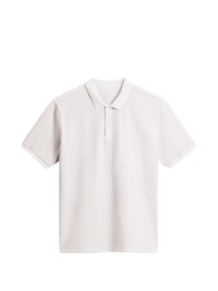 Tricou polo Woolrich alb