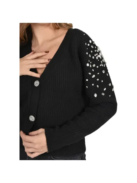 Cropp cardigan Liu Jo de lână negru