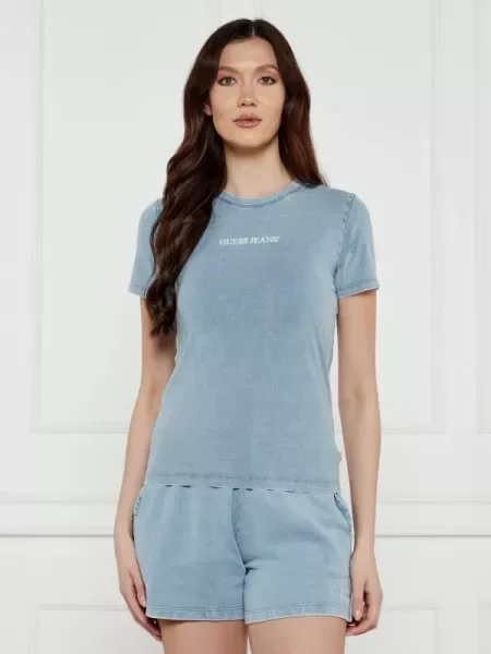 Guess Jeans Tricou albastru