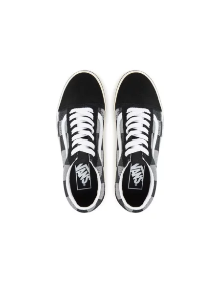Sneakersy Vans Old Skool skórzane czarne