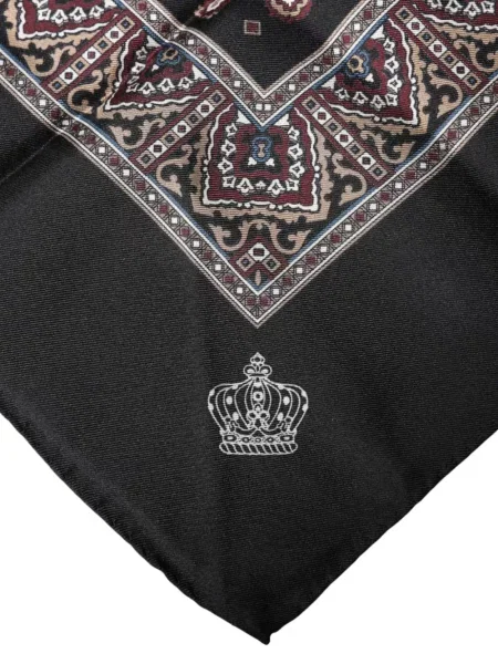 Κασκόλ Dolce & Gabbana μαύρο