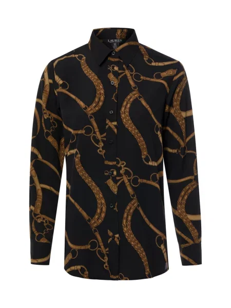 Lauren Ralph Lauren Bluzka Kobiety czarny|wielokolorowy S czarna