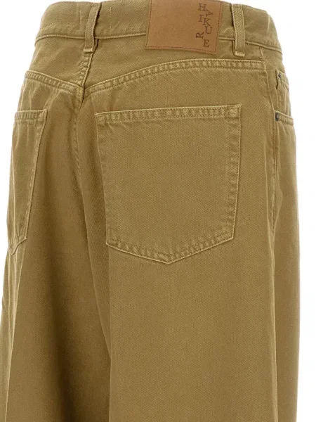 Proste jeansy Haikure zielone