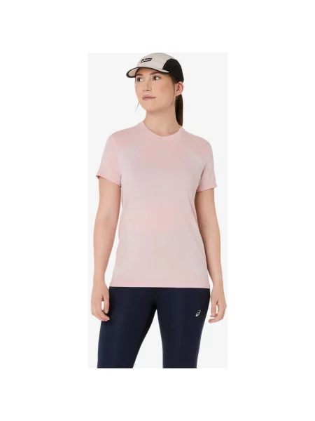 Koszulka Asics Road Seamless jasna XS różowa