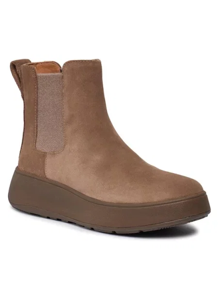 Kotníková obuv s elastickým prvkem FitFlop šedé