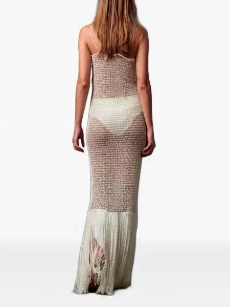 Rochie maxi Bless cu franjuri