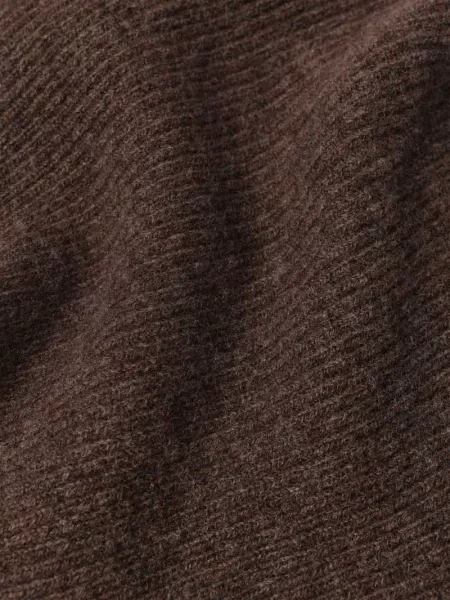 Msch Copenhagen szalik trójkątny z wełny merynosowej Kobiety Wełna merino ONE SIZE brązowy