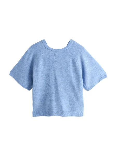 Next Pulover deschis albastru