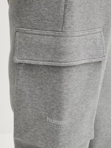 Спортивні штани Hummel однотонні сірий