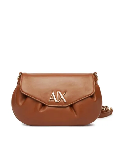 Armani Exchange Ročna torba rjava