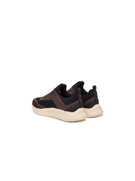 Sportcipők Calvin Klein Light Eva Run Lace Sock Mm barna