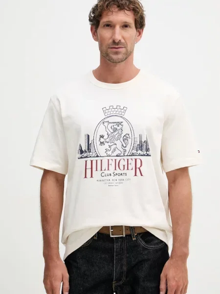 Tommy Hilfiger kratka majica bež