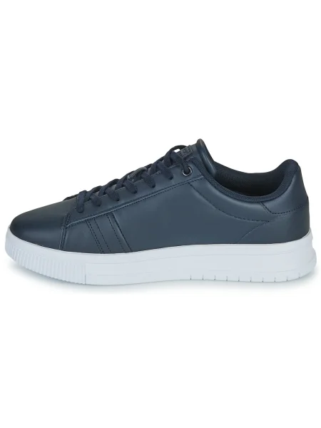 Bőr félcipo Tommy Hilfiger kék