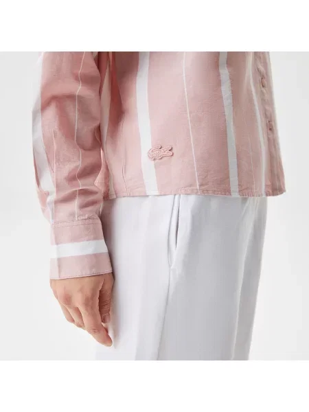 Рубашка Lacoste розовая