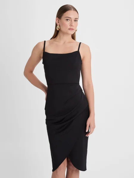 Guido Maria Kretschmer Rochie Christin' negru