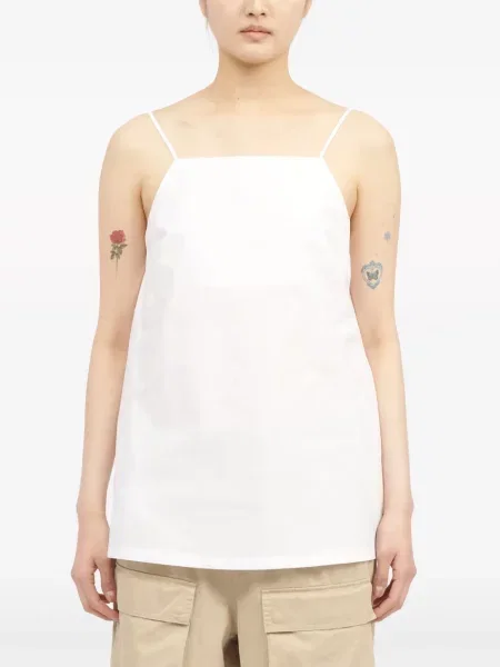 Palaidinė be rankovių Mm6 Maison Margiela balta
