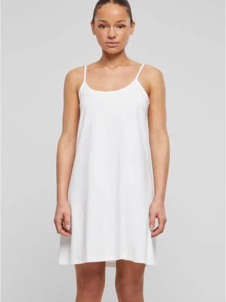 Jersey obleka obleka Uc Ladies bela