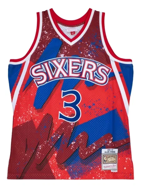 Košile Mitchell & Ness červená