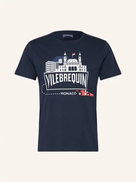 Vilebrequin Koszulka blau biała