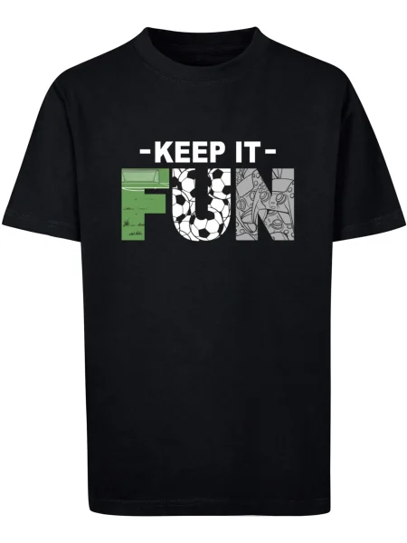 Tricou copii Mister Tee negru