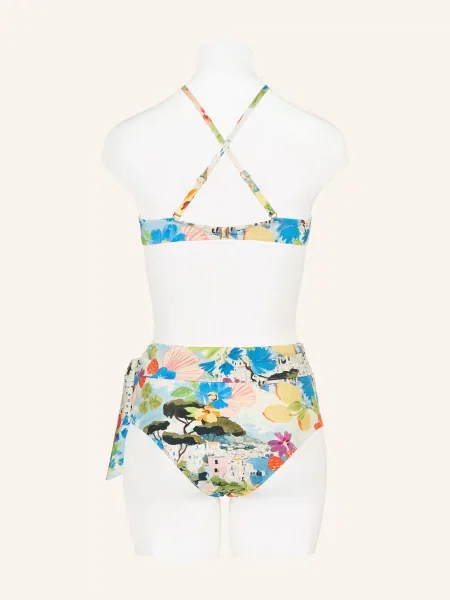 Maryan Mehlhorn Bikiny S Ramínky Riviera / žlutá / zelená modrá