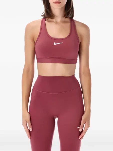 Leggings Nike cu volane tricotate cu talie înaltă roz