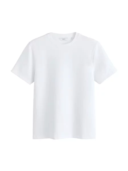 Next Tricou Motionflex' alb