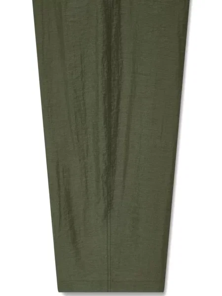 Pantaloni Studio Tomboy plisate verde
