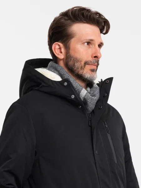 Parka Ombre Clothing čierna