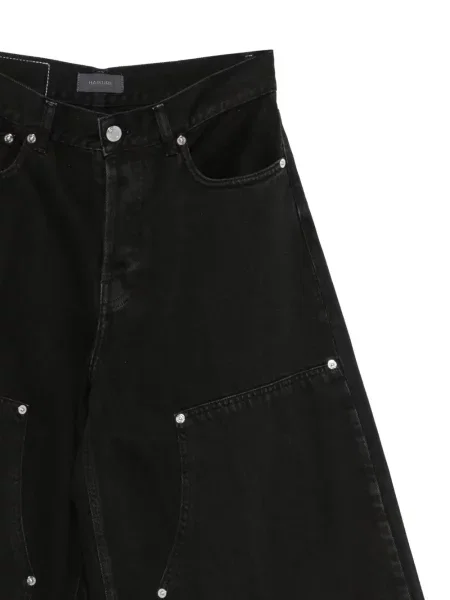 Blugi cu picior larg Haikure negru