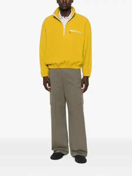 Hanorac din fleece Rier din fleece galben