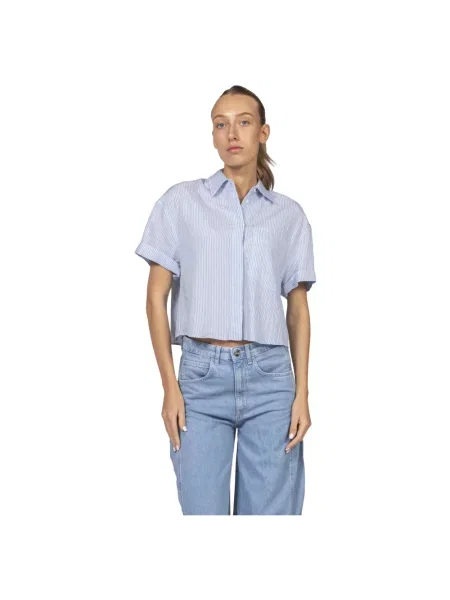 Koszula Dondup niebieska