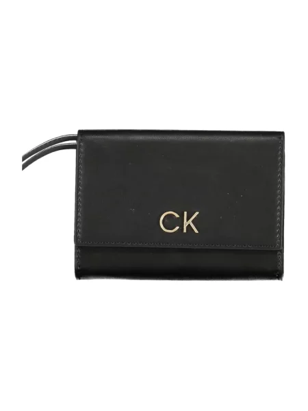 Portfel Calvin Klein skórzany elegancki czarny