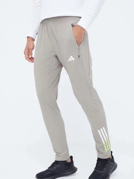 Панталон за трениране adidas Performance Train Icons с принт зелено