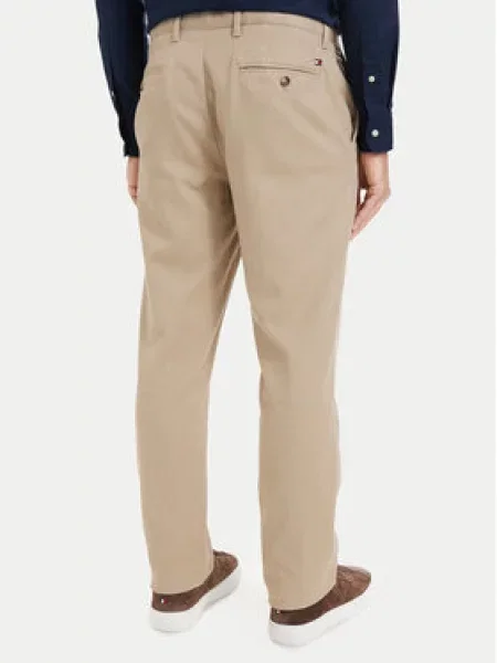 Chino kalhoty Tommy Hilfiger béžové