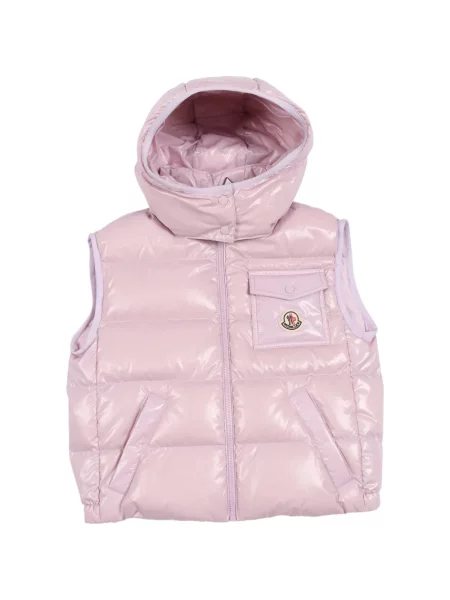 Kamizelka dziecięca Moncler Enfant różowa