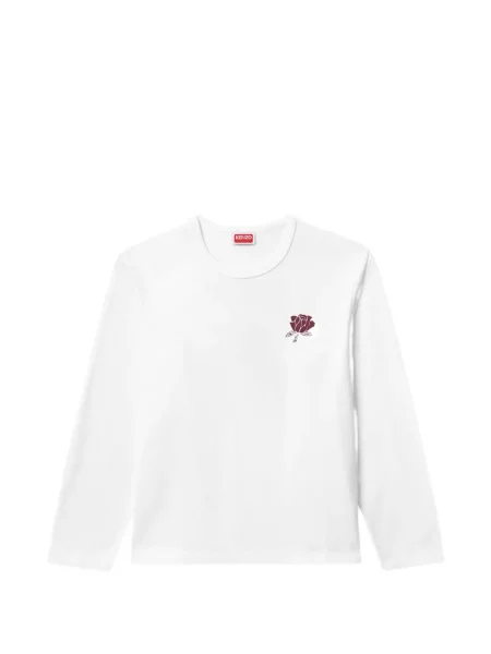 Бизнес дълго тениска Kenzo бяло