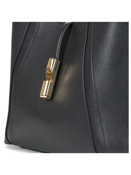 Shopper kabelka Furla čierna