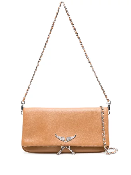 Geanta de piele Zadig&voltaire din piele maro