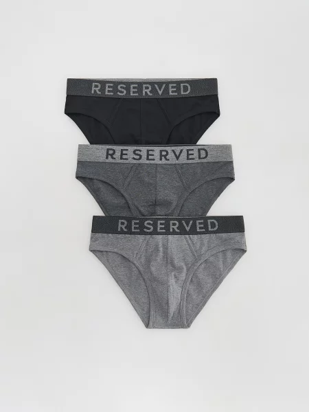 Классические трусы Reserved серые