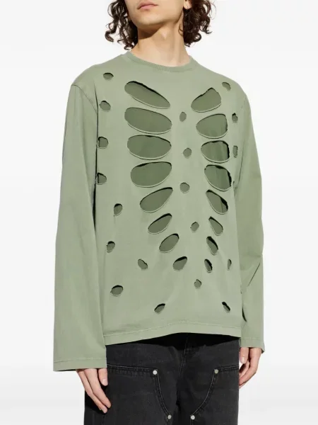 Tricou Avavav zdrențuiți verde
