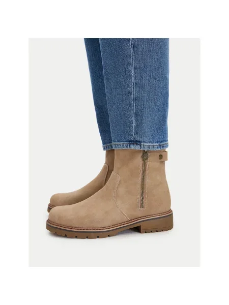 Botine Go Soft bej